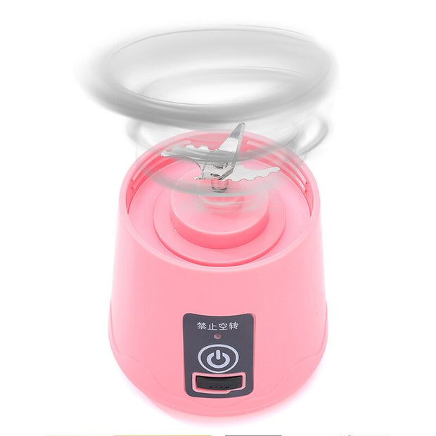 Portable Juicer Blender -6-blade Portable Home Usb Rechargeable