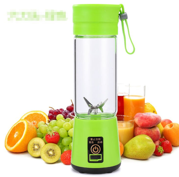 Portable Juicer Blender -6-blade Portable Home Usb Rechargeable