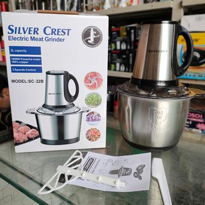 Silver Crest 3 Liter Chopper | 1000 Watt | 4 Blades